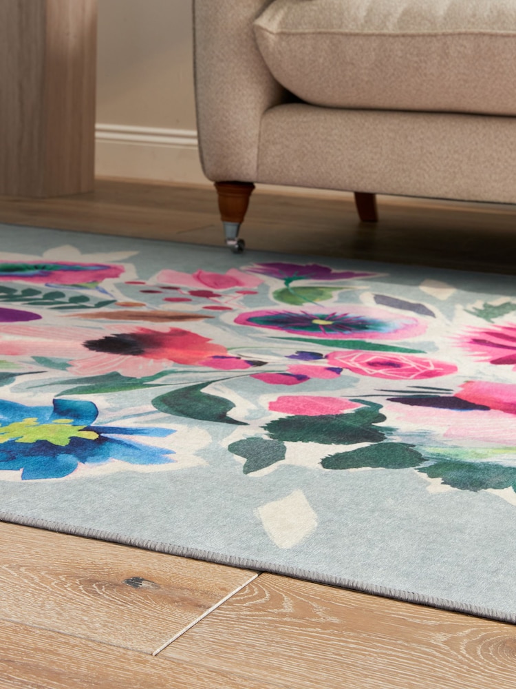 Bold Fleuri Tapis lavable - Image 2 de 6
