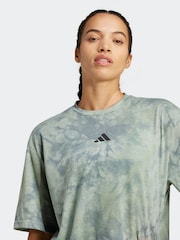 adidas Grey Designed For Training T-Shirt - Image 4 of 7