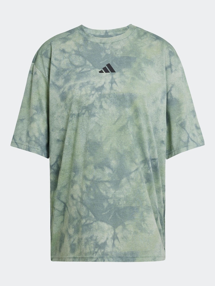 adidas Grey Designed For Training T-Shirt - Image 7 of 7