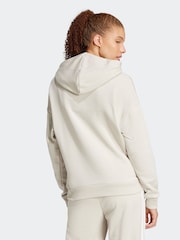 Серый - adidas Small Logo Hoodie - Изображение 2 из 6
