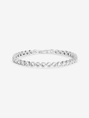 لون ذهبي - Jon Richard Tennis Round Besel Bracelet - Image 3 of 3