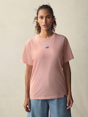 adidas Red Lougne Mini Graphic T-Shirt - Image 1 of 7