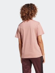 adidas Red Lougne Mini Graphic T-Shirt - Image 3 of 7