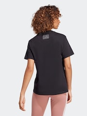 adidas Black 100% Cotton T-Shirt - Image 2 of 6