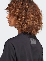 adidas Black 100% Cotton T-Shirt - Image 5 of 6