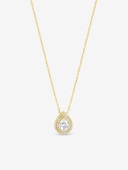 Jon Richard Gold Plated And Crystal Pear Drop Pendant - Image 2 of 2
