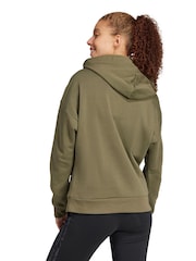 Зеленый - adidas Small Logo Hoodie - Изображение 2 из 6