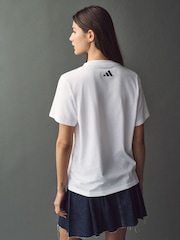 adidas White T-Shirt - Image 3 of 5