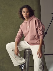 Розовый - adidas Small Logo Hoodie - Изображение 3 из 6