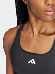 adidas Black Techfit Bra - Image 5 of 8