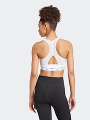 adidas White Pwrct Bra - Image 3 of 8