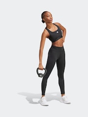 adidas Black Powerreact Bra - Image 4 of 8
