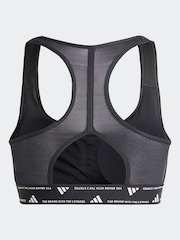 adidas Black Powerreact Bra - Image 8 of 8