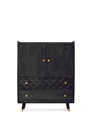 Black Lloyd Mango Wood Cabinet - Image 5 of 7