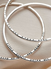 Personalised Christening Bangle by Posh Totty Designs - Image 2 of 4