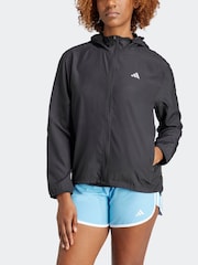 adidas Black Run It Jacket - Image 4 of 7
