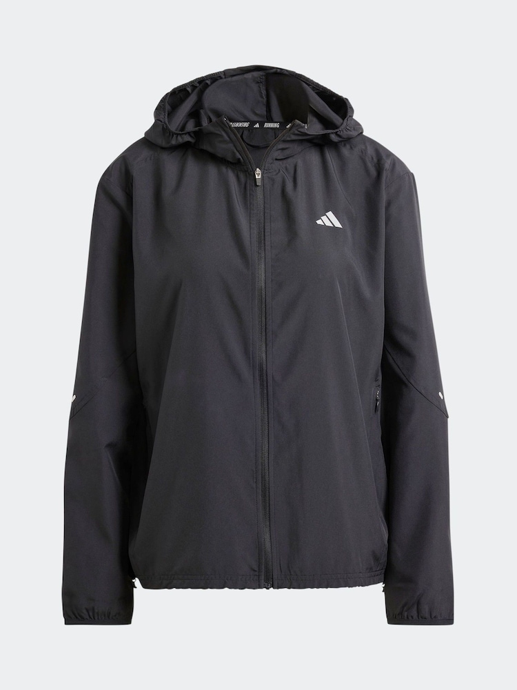 adidas Black Run It Jacket - Image 7 of 7 adidas Black Run It Jacket - Image 7 of 7