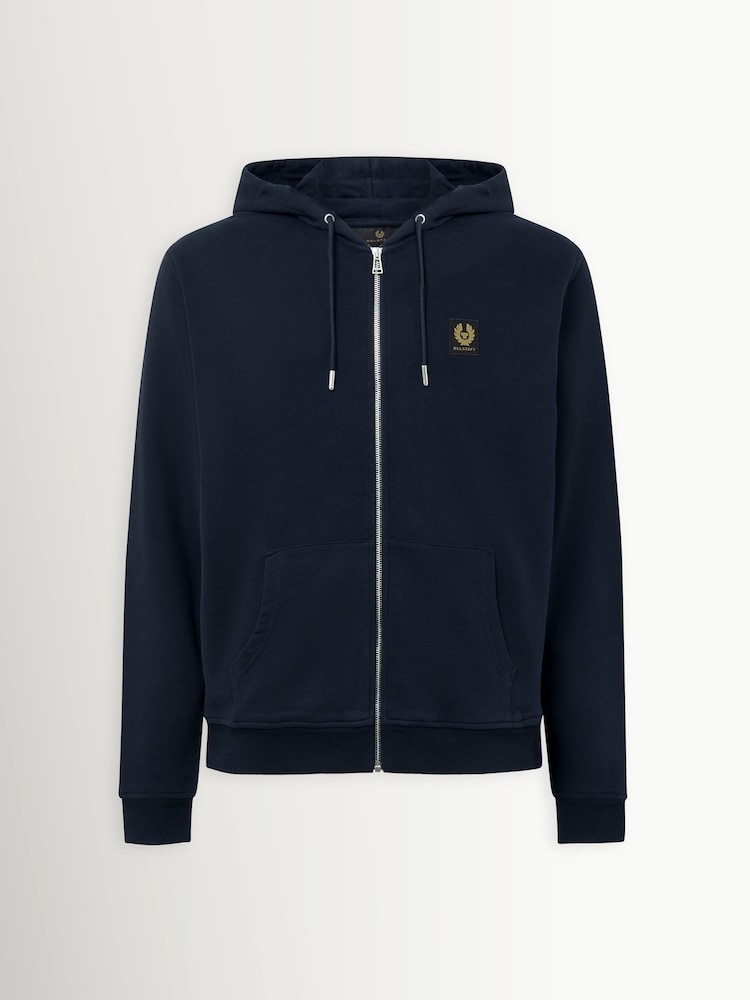 Belstaff Blue Full Zip Hoodie - Image 1 of 3