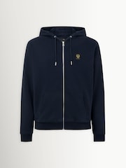 Belstaff Blue Full Zip Hoodie - Image 6 of 8