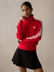 Rojo - Chaqueta de chándal Firebird de adidas Originals - Imagen 1 de 12