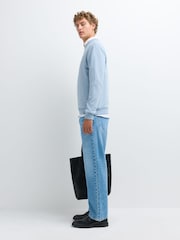 Belstaff Blue Cotton Sweatshirt - Image 4 of 8