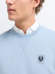 Belstaff Blue Cotton Sweatshirt - Image 5 of 8