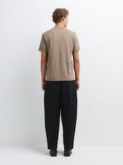 Marrón topo - Camiseta con logo de Belstaff - Imagen 3 de 7