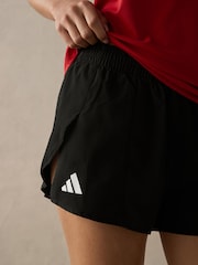adidas Black Adizero E Split Shorts - Image 5 of 9