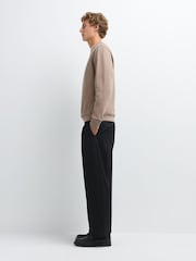 Brūna krāsa - Belstaff Džemperis - Attēls 4 no 8