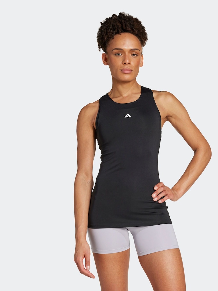 adidas Black Tech Fit Train Vest - Image 1 of 1