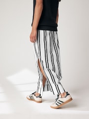 Black/White Column Maxi Skirt - Image 2 of 6
