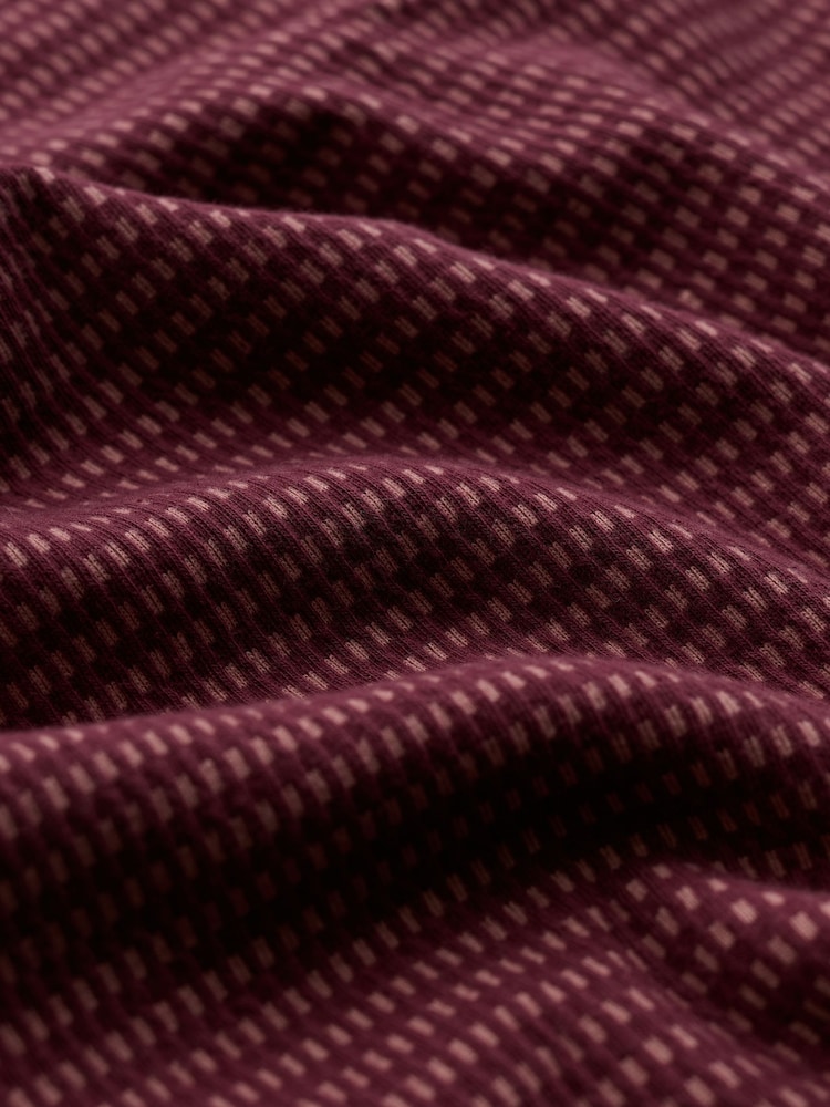 Seasalt Cornwall Purple Mawgan Porth Jacquard Jersey Tunic - Image 5 of 5 Seasalt Cornwall Purple Mawgan Porth Jacquard Jersey Tunic - Image 5 of 5