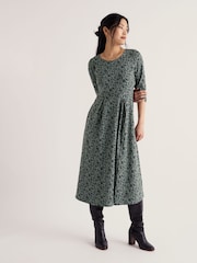 Seasalt Cornwall Blue Veronica Midi Dress - Image 1 of 5