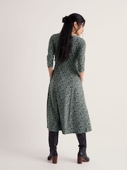 Seasalt Cornwall Blue Veronica Midi Dress - Image 3 of 5