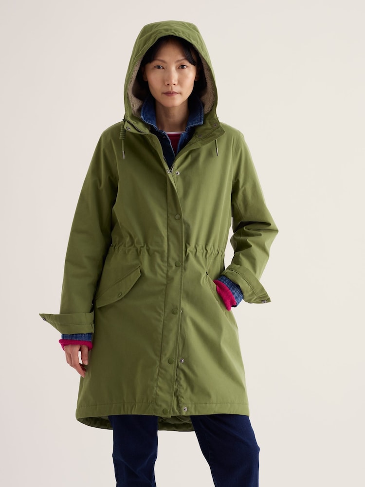 Seasalt Cornwall Green Tall Plant Hunter Waterproof Parka Coat - Image 1 of 5 Seasalt Cornwall Green Tall Plant Hunter Waterproof Parka Coat - Image 1 of 5