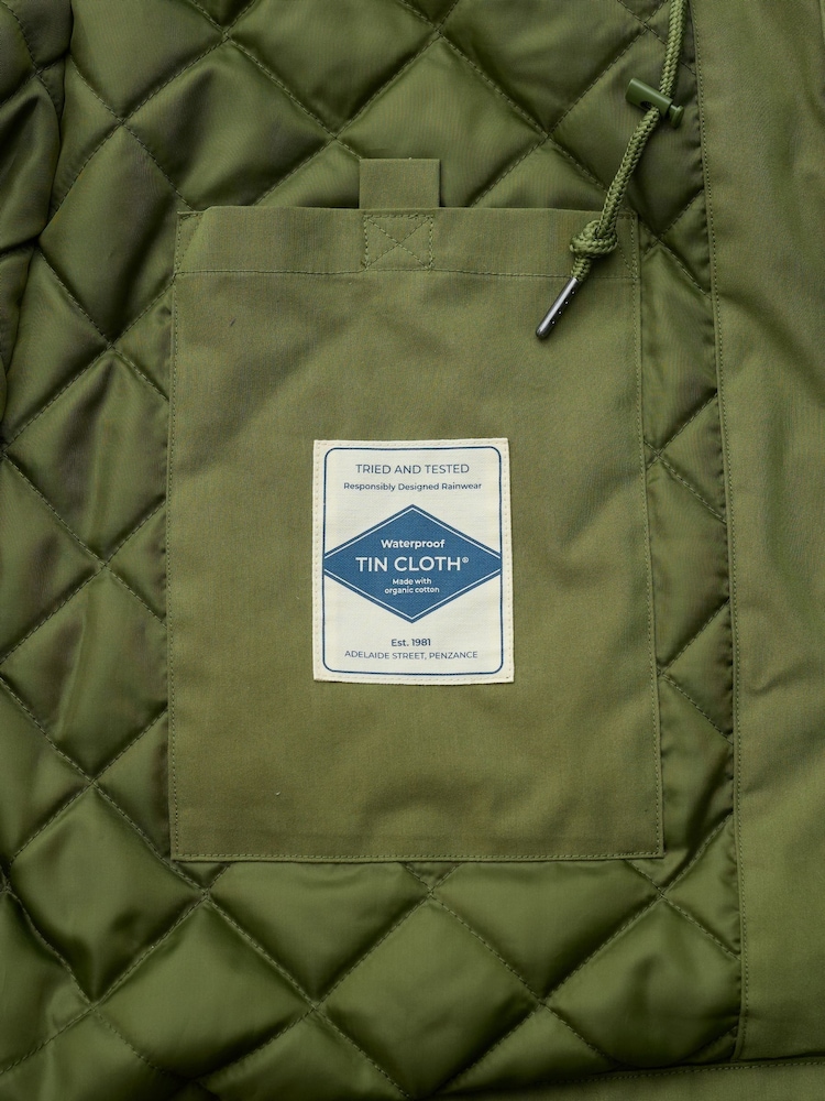 Seasalt Cornwall Green Tall Plant Hunter Waterproof Parka Coat - Image 5 of 5 Seasalt Cornwall Green Tall Plant Hunter Waterproof Parka Coat - Image 5 of 5