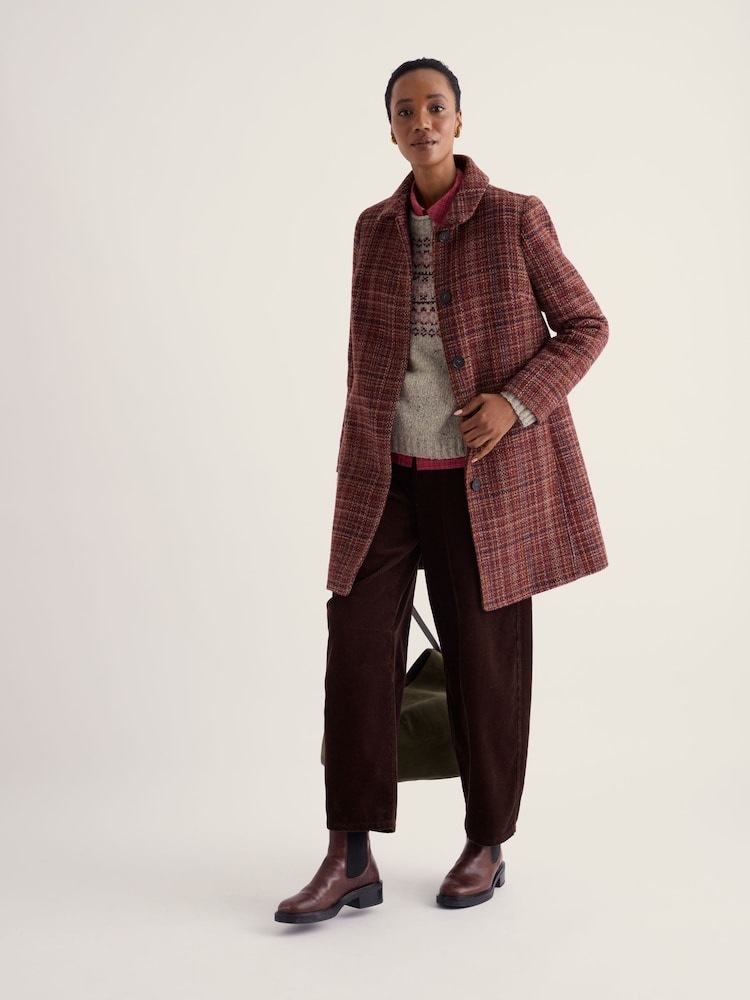 Seasalt Cornwall Blue Wood Cabin Coat - Image 1 of 5 Seasalt Cornwall Blue Wood Cabin Coat - Image 1 of 5