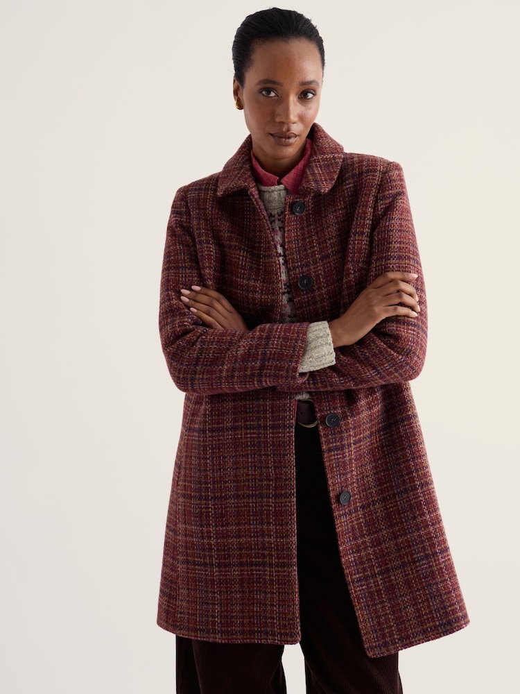 Seasalt Cornwall Blue Wood Cabin Coat - Image 2 of 5 Seasalt Cornwall Blue Wood Cabin Coat - Image 2 of 5