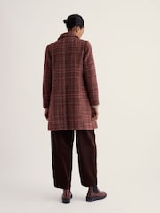 Seasalt Cornwall Blue Wood Cabin Coat - Image 3 of 5