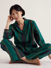 Seasalt Cornwall Blue Sailing Moon Pyjamas - Image 2 of 7