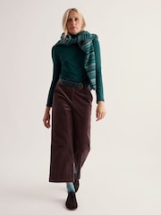 Seasalt Cornwall Green Landing Roll Neck Top - Image 2 of 5