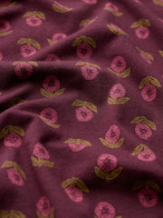 Seasalt Cornwall Purple Star Chart Jersey Nightdress - Image 5 of 5