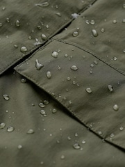 Seasalt Cornwall Green Portheras Oversized Waterproof Jacket - Image 5 of 5