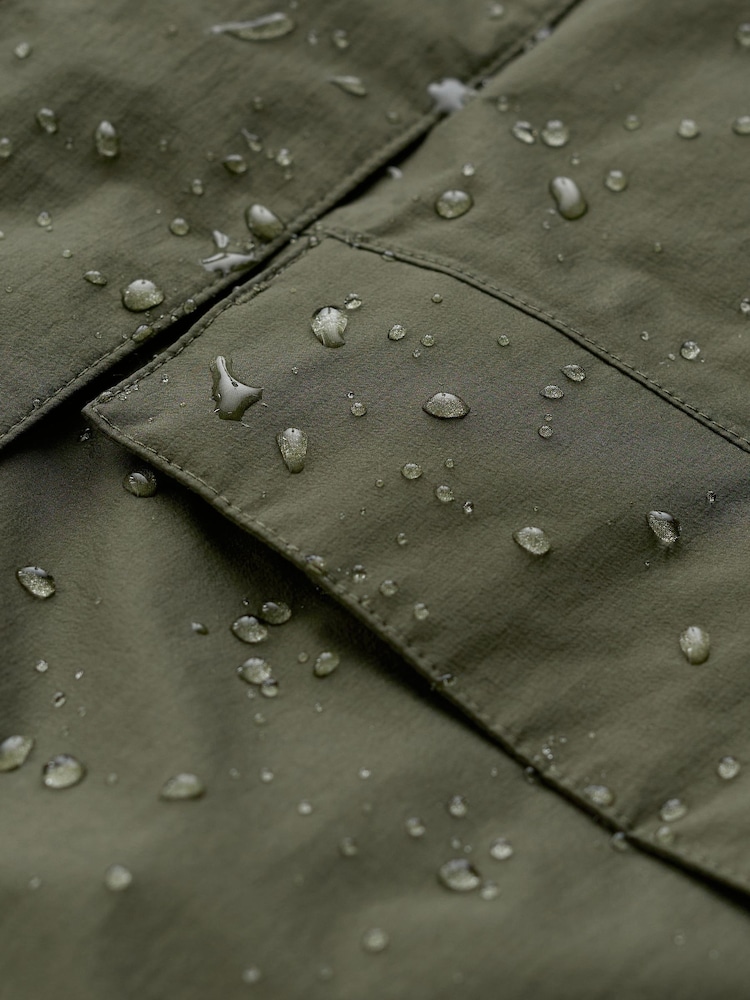 Seasalt Cornwall Green Portheras Oversized Waterproof Jacket - Image 5 of 5 Seasalt Cornwall Green Portheras Oversized Waterproof Jacket - Image 5 of 5