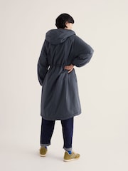 Seasalt Cornwall Blue Path Maker Waterproof Raincoat - Image 3 of 5