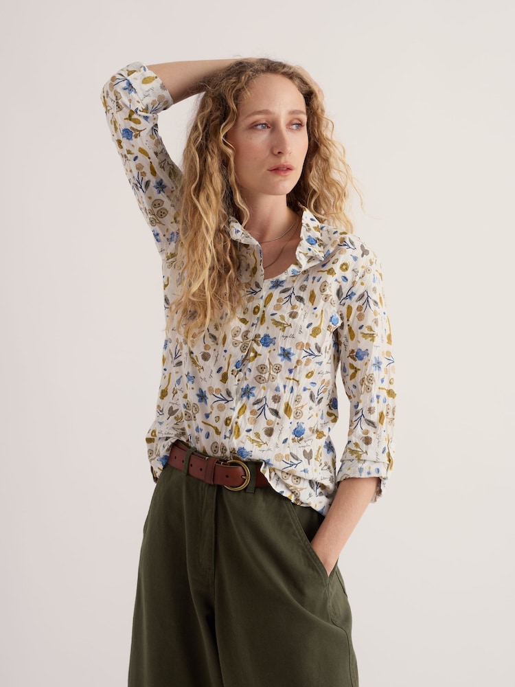 قميص Larissa من Seasalt Cornwall مصنوع من القطن المجعد - صورة 2 من 6 قميص Larissa من Seasalt Cornwall مصنوع من القطن المجعد - صورة 2 من 6