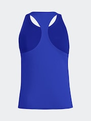 adidas Dark Blue Adizero Tank Vest - Image 8 of 8