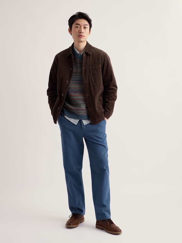 Seasalt Cornwall Brown Pengelly Cotton Cord Jacket - Image 1 of 5 Seasalt Cornwall Brown Pengelly Cotton Cord Jacket - Image 1 of 5