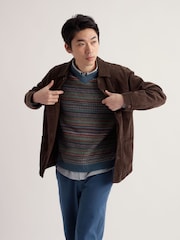 Seasalt Cornwall Brown Pengelly Cotton Cord Jacket - Image 2 of 5