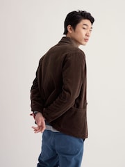 Seasalt Cornwall Brown Pengelly Cotton Cord Jacket - Image 3 of 5